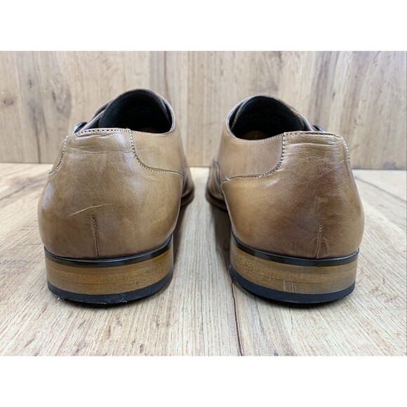 Stacy Adams Double Monk Strap Dress Shoes Mens 12 M Brown Leather Cap Toe 24943 - Picture 7 of 16